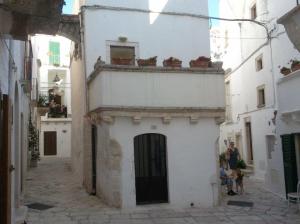 rechteckige Häuschen in Locorotondo