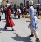 Schwertkampfvorführung