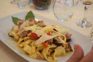 Papardelle mit Pilzen
