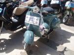  Vespa auf dem Vespa Treffen in Ceglie Messapica, Apulien