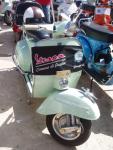 Vespa auf dem Vespa Treffen in Ceglie Messapica, Apulien