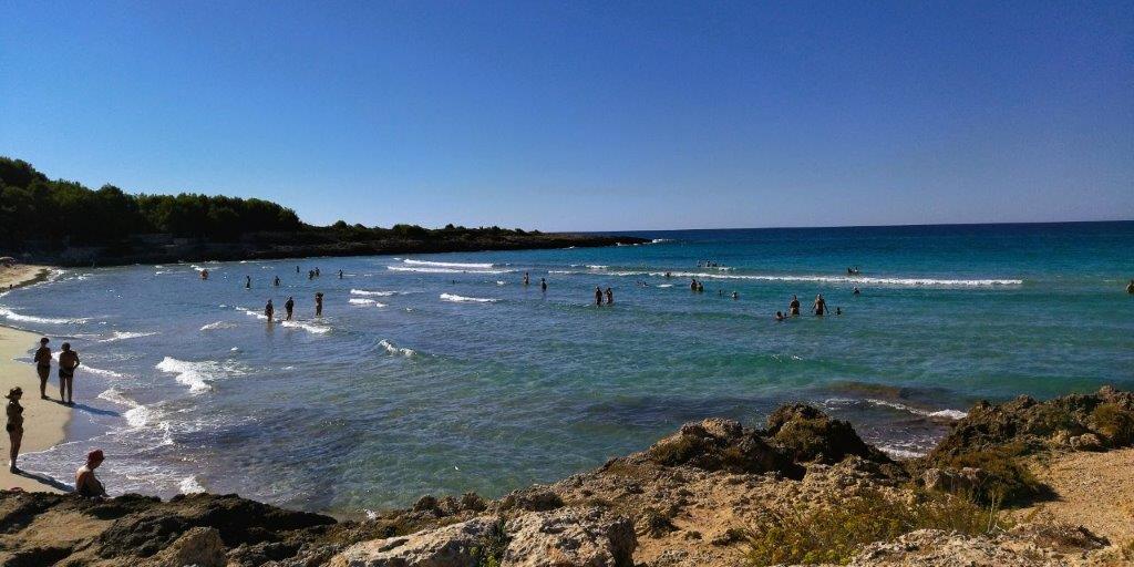 Pulsano Montedarena beach spiaggia