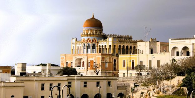 Panoramansicht von Santa Cesarea Therme